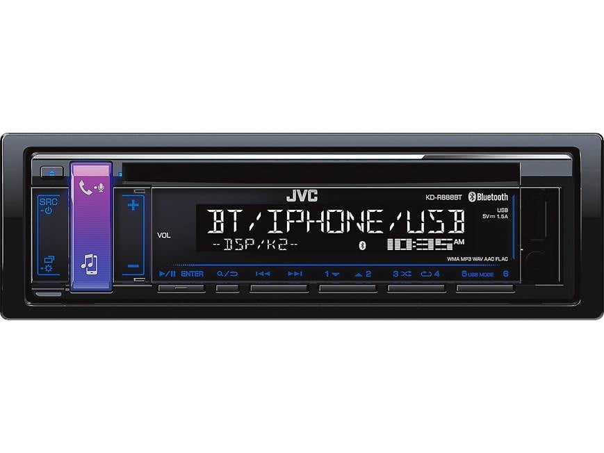 JVC KD-R888BT CD receiver at Crutchfield