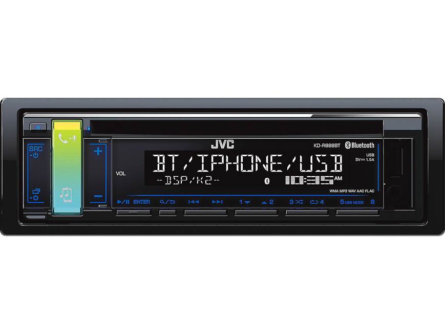JVC KD-R888BT CD receiver at Crutchfield