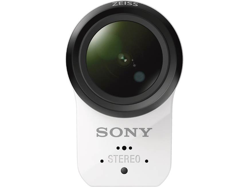 Sony HDR-AS300R HD action video camera with Live View remote at