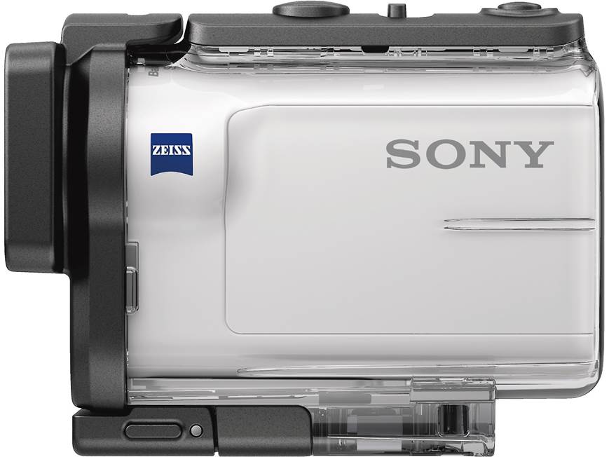 Sony HDR-AS300R HD action video camera with Live View remote at
