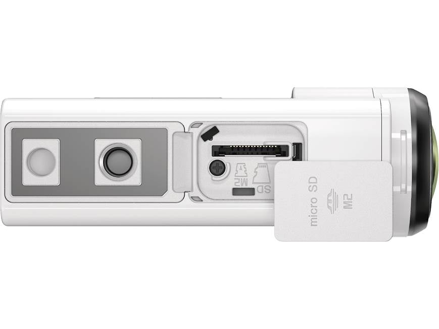Sony HDR-AS300R HD action video camera with Live View remote at