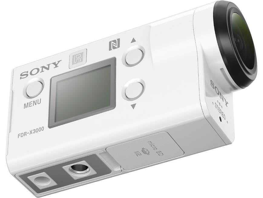 Sony FDR-X3000R 4K Ultra HD action cam with Wi-Fi®, GPS, and Live