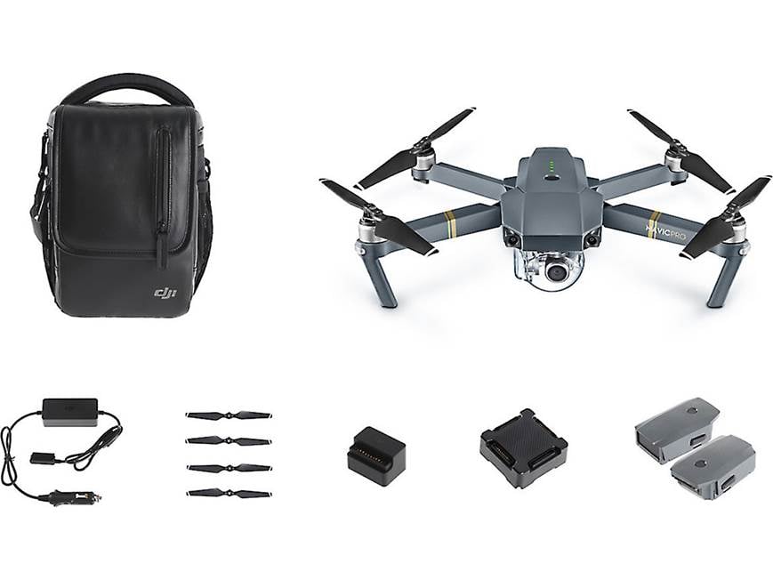 DJI Mavic Pro Quadcopter Fly More Combo Aerial drone with gimbal