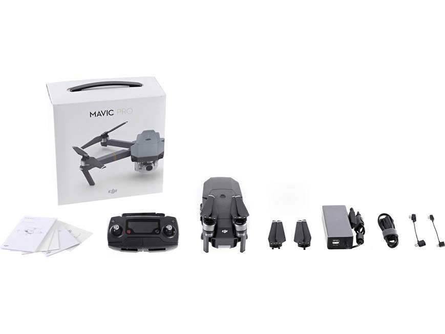 DJI Mavic Pro Quadcopter Aerial drone with gimbal-mounted 4K