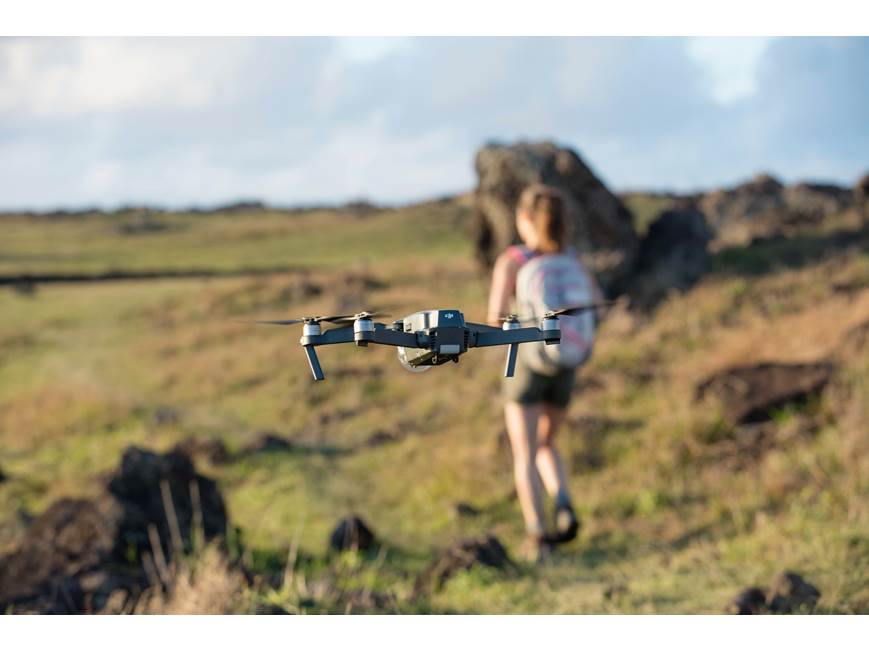 DJI Mavic Pro Quadcopter Aerial drone with gimbal-mounted 4K