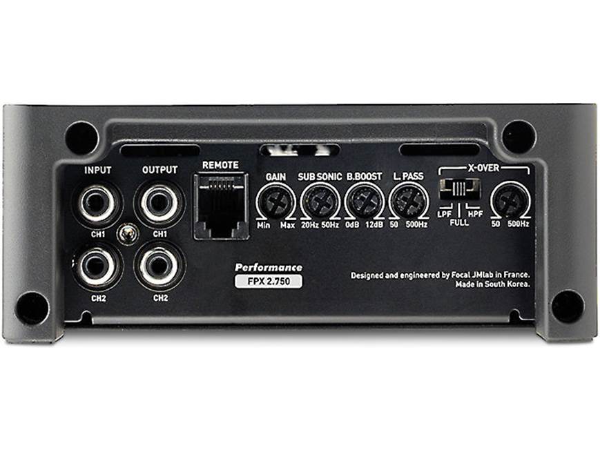 Focal FPX 2.750 Performance Series 2-channel car amplifier — 220