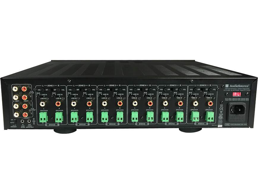 AudioSource AMP1200VS 12-channel multi-room power amplifier at