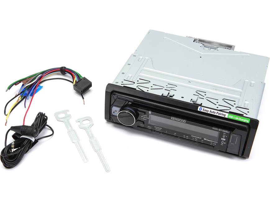 Kenwood KDC-BT368U CD receiver at Crutchfield
