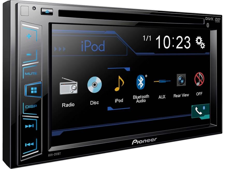 Pioneer AVH-291BT DVD receiver at Crutchfield
