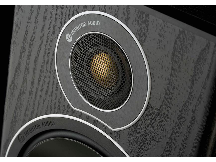 Monitor Audio Bronze 1 (Black Oak Vinyl) Bookshelf speakers (Black