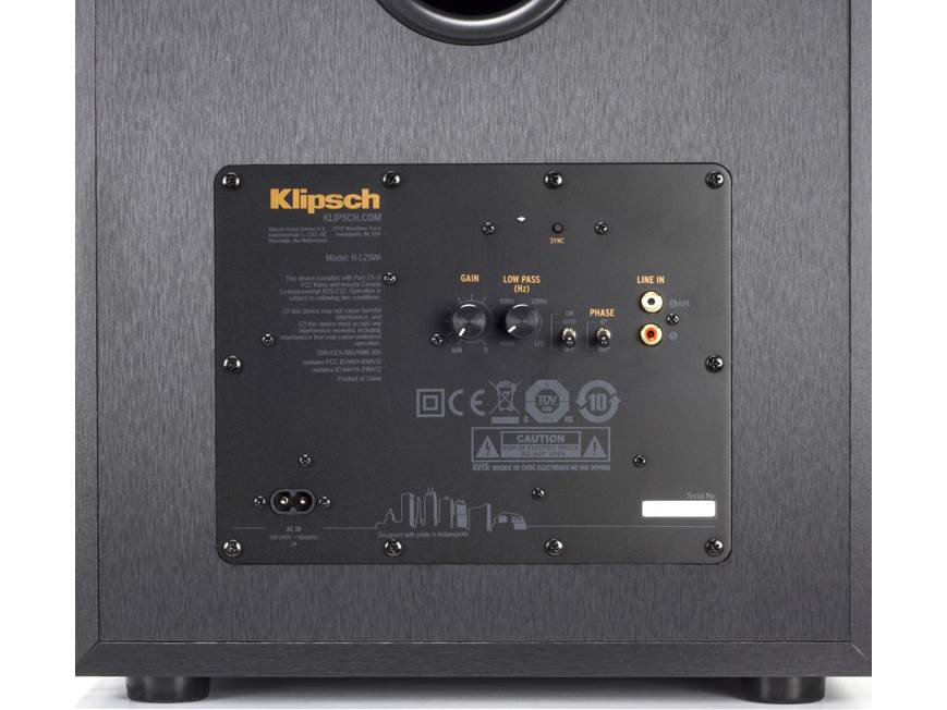 Klipsch R-12SWi Reference Wireless powered subwoofer at Crutchfield