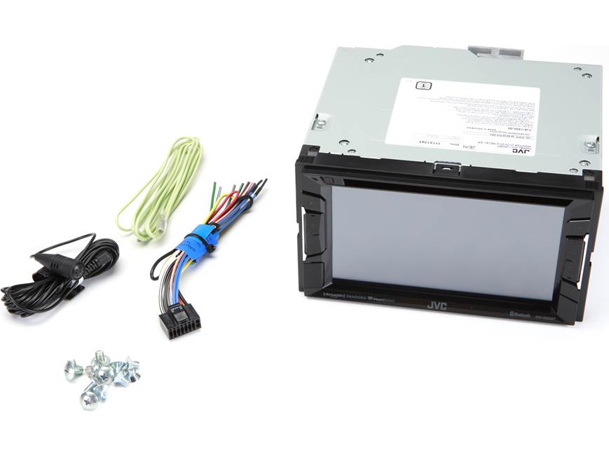JVC KW-V230BT DVD receiver at Crutchfield