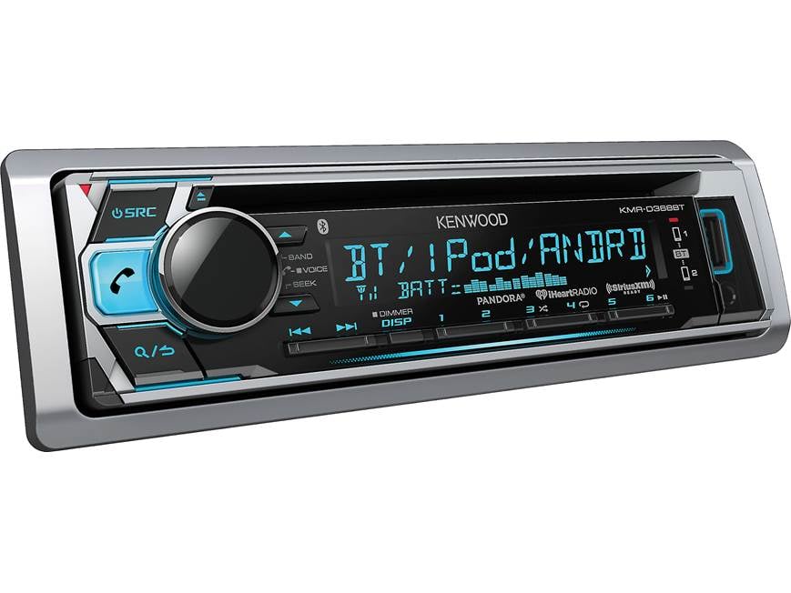 Kenwood KMR-D368BT Marine CD receiver with Bluetooth® at Crutchfield