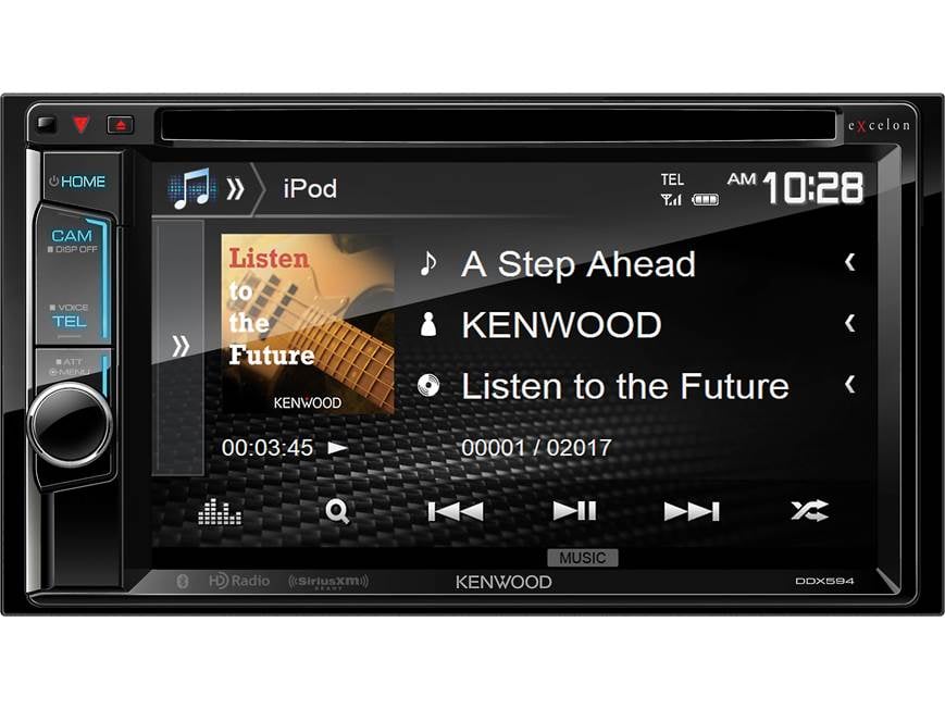Kenwood Excelon DDX594 DVD receiver at Crutchfield