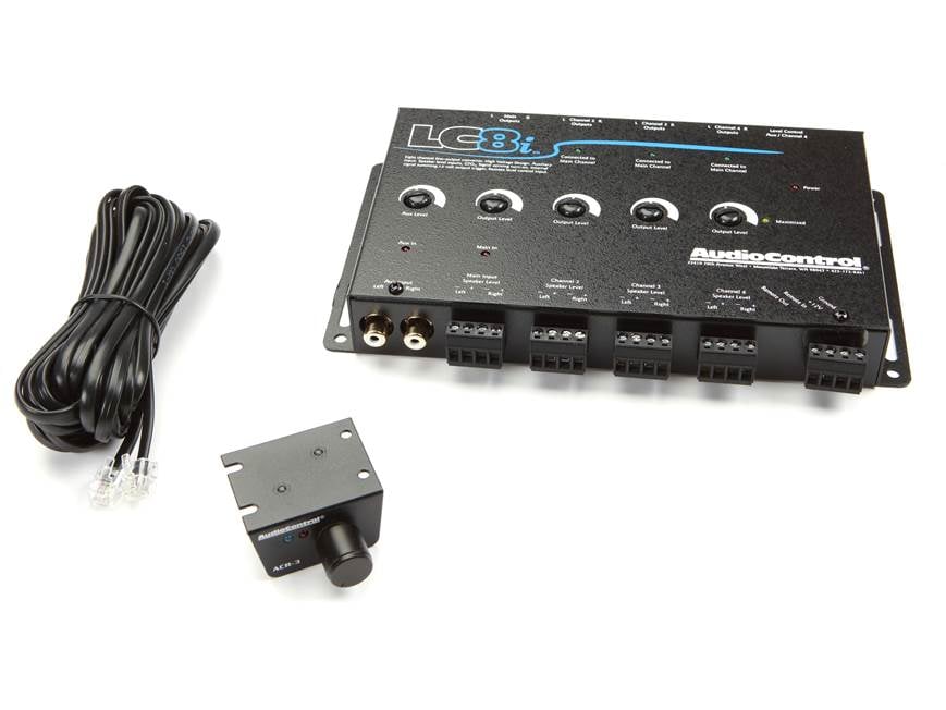 AudioControl LC8i Line Output Converter (Black) 8-channel LOC