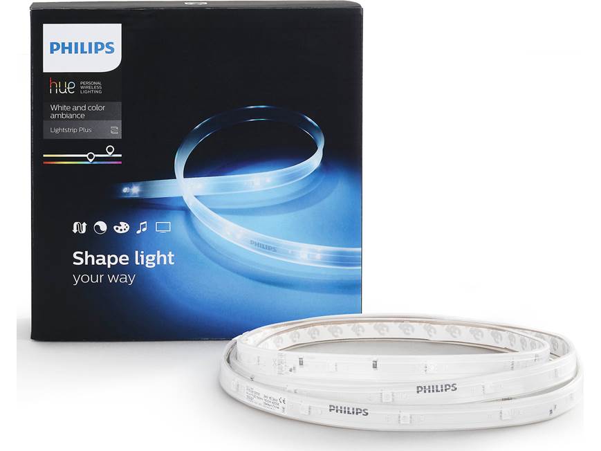 Philips Hue LightStrip Plus Second-generation LED light strip for