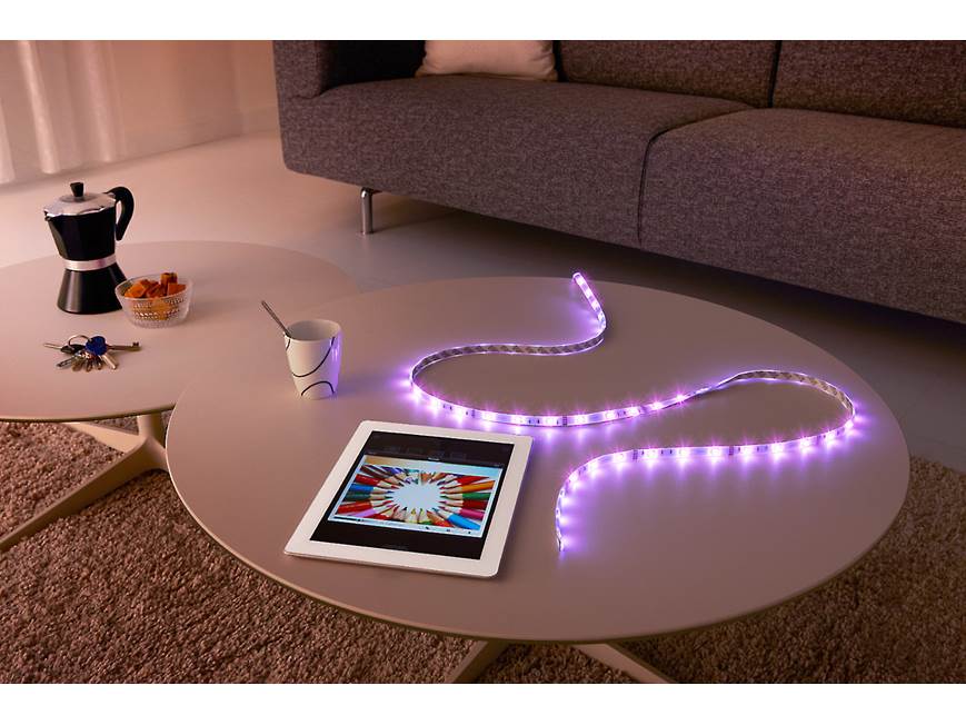Philips Hue LightStrip Plus Second-generation LED light strip for