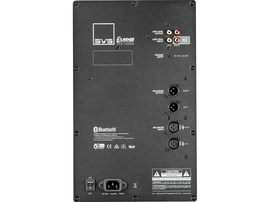 SVS SB16-Ultra (Piano Gloss Black) Powered subwoofer with app