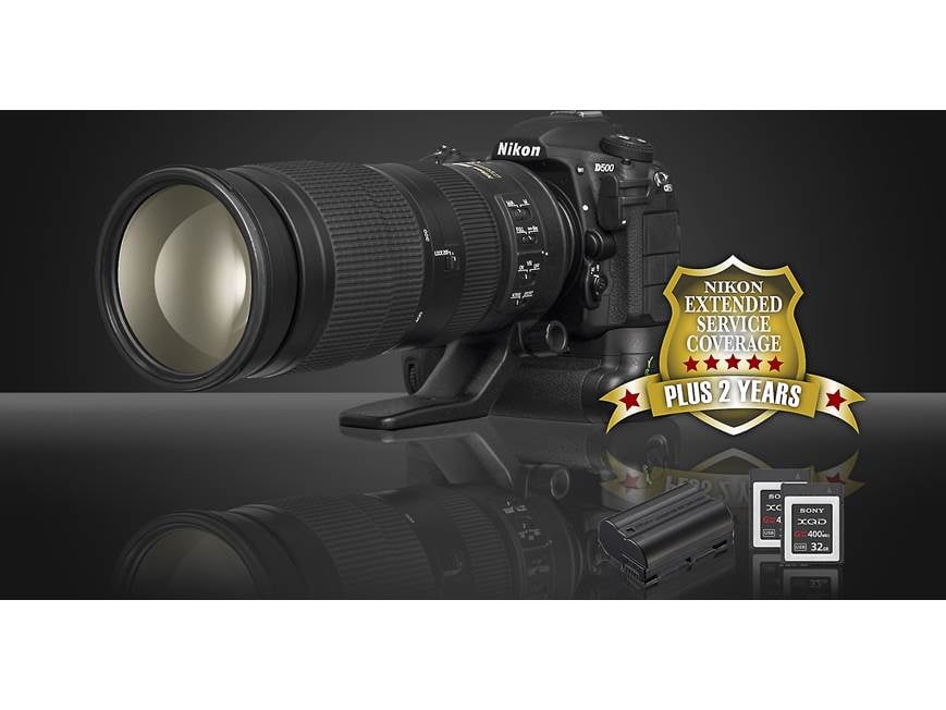 Nikon D500 Sports & Wildlife Kit 20.9-megapixel DSLR camera with