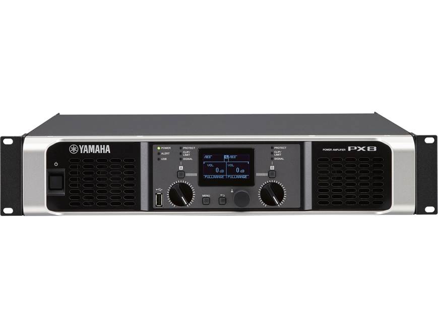 Yamaha pX-8 パワーアンプ Yamaha PX8 PX Series power amplifier — 800W x 2 at 8 ohms (non