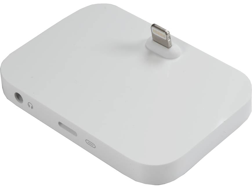 Apple® Lightning® dock With built-in headphone jack at Crutchfield