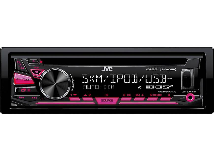 JVC KD-R680S CD receiver at Crutchfield
