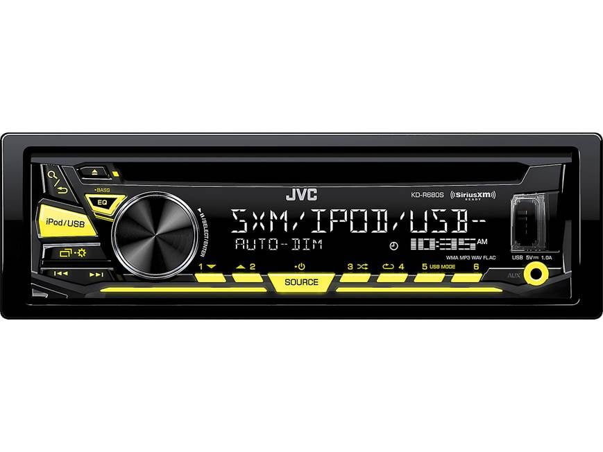 JVC KD-R680S CD receiver at Crutchfield