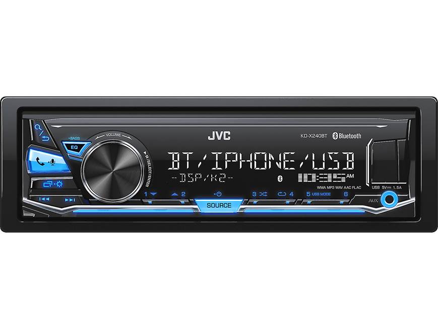 JVC KD-X240BT Digital media receiver (does not play CDs) at