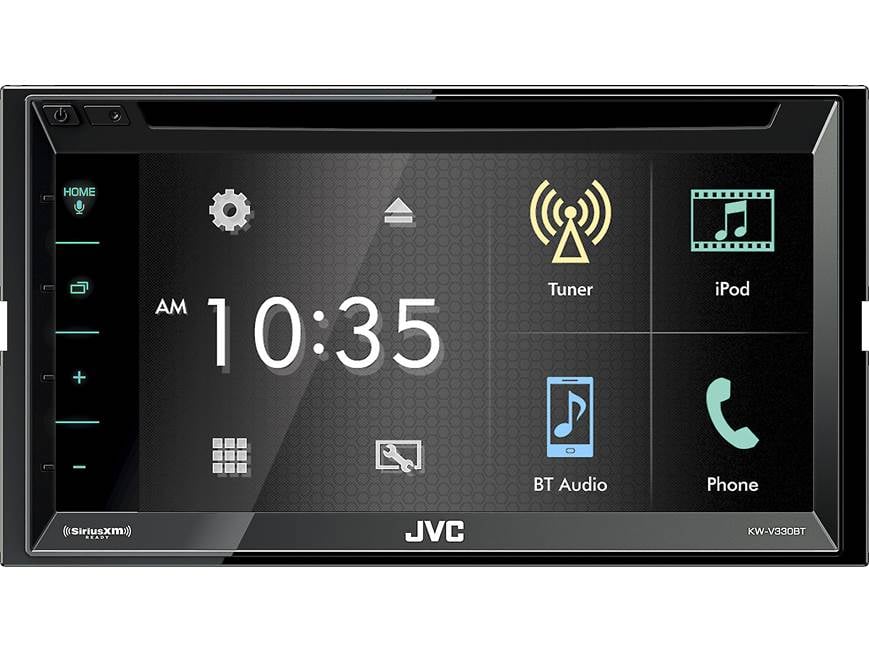 JVC KW-V330BT DVD receiver at Crutchfield
