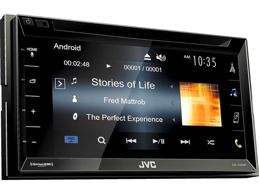 JVC KW-V330BT DVD receiver at Crutchfield