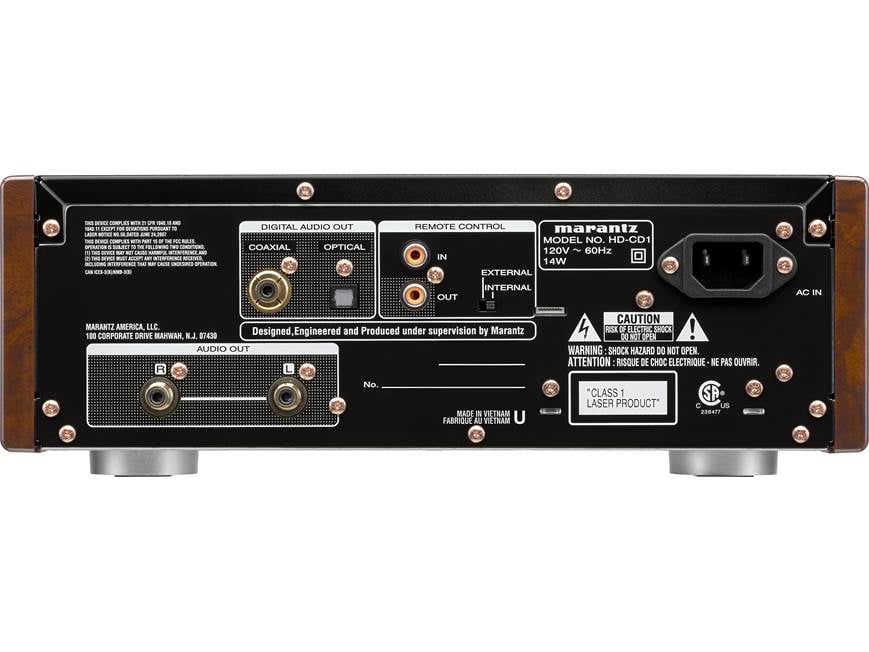 Marantz HD-CD1 Single-disc CD player at Crutchfield