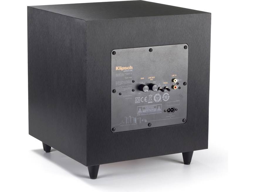 Klipsch Reference R-8SW Compact powered subwoofer at Crutchfield