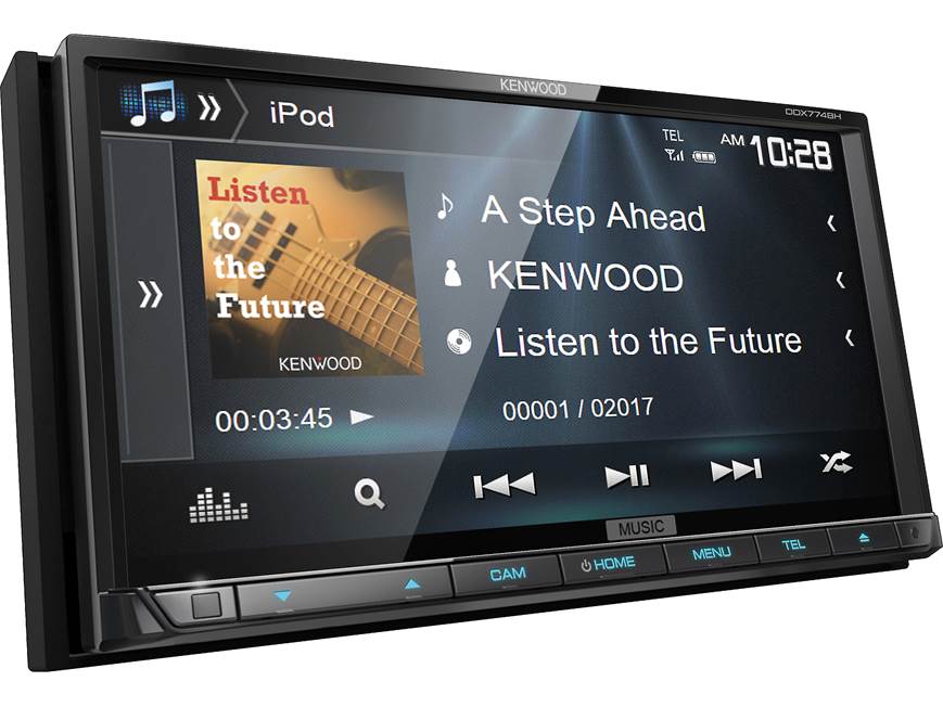 Kenwood DDX774BH DVD receiver at Crutchfield