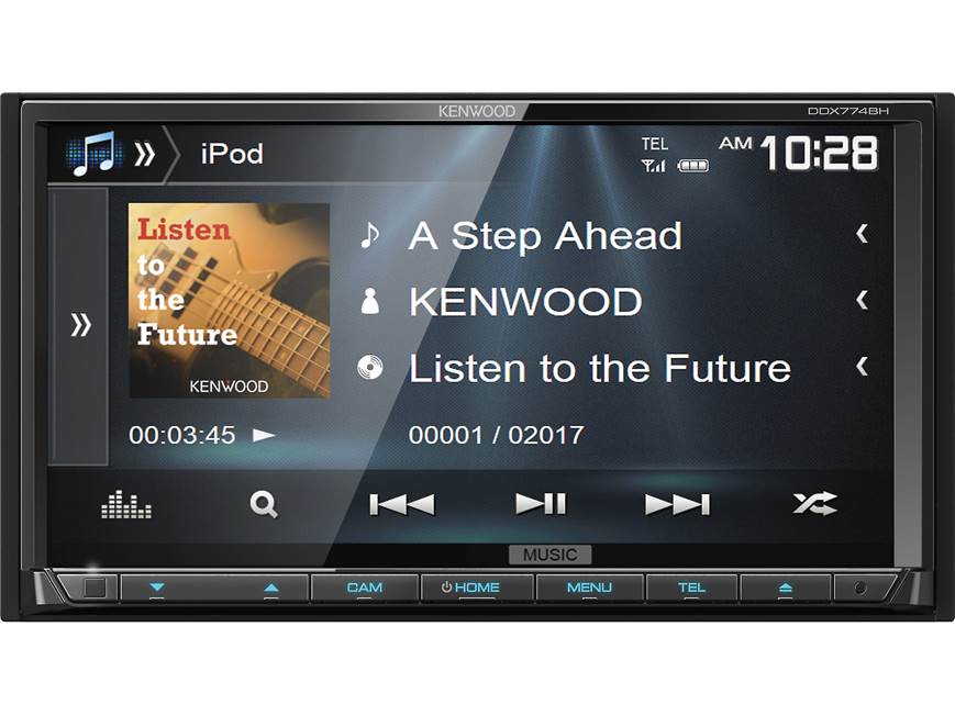 Kenwood DDX774BH DVD receiver at Crutchfield