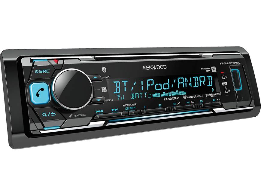 Kenwood KMM-BT318U Digital media receiver (does not play CDs) at
