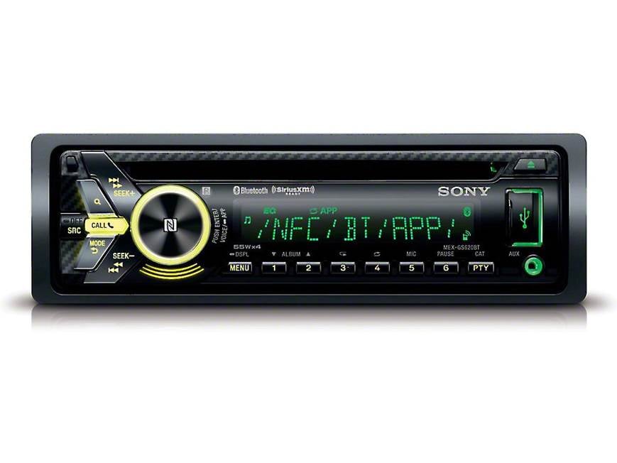 Sony MEX-GS620BT CD receiver at Crutchfield
