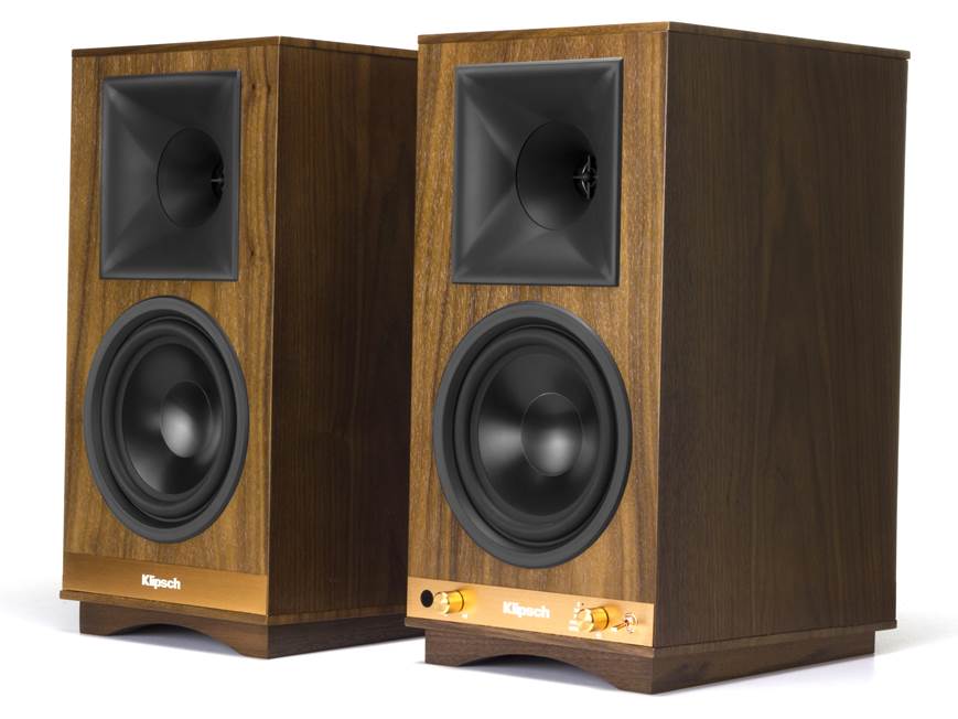 スピーカー・ウーファー Klipsch The Sixes powered speakers Klipsch The Sixes (Walnut) Powered bookshelf speakers with