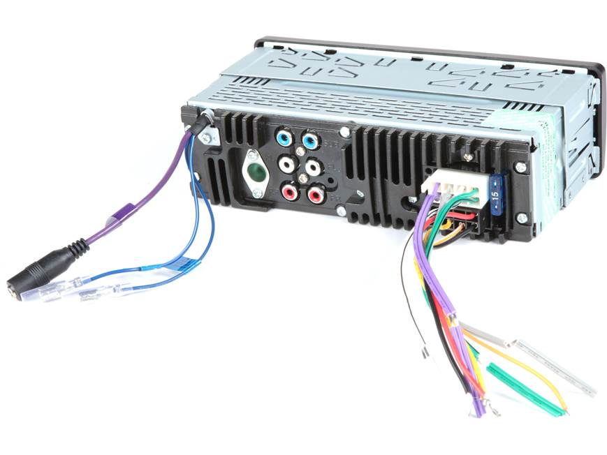 Clarion FZ105BT Digital media receiver (does not play CDs) at