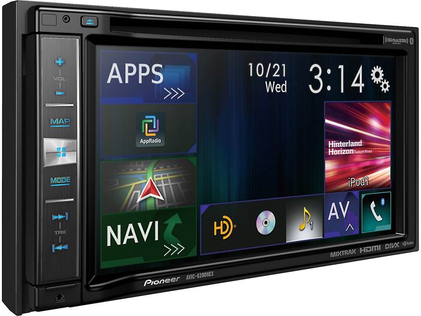 Pioneer AVIC-6200NEX Navigation receiver at Crutchfield