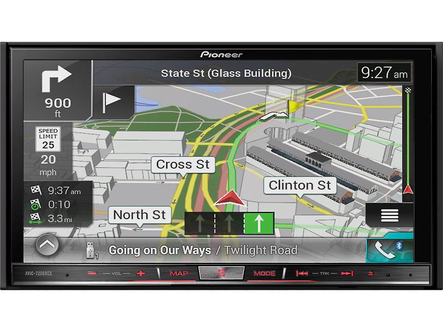 Pioneer AVIC-7200NEX Navigation receiver at Crutchfield