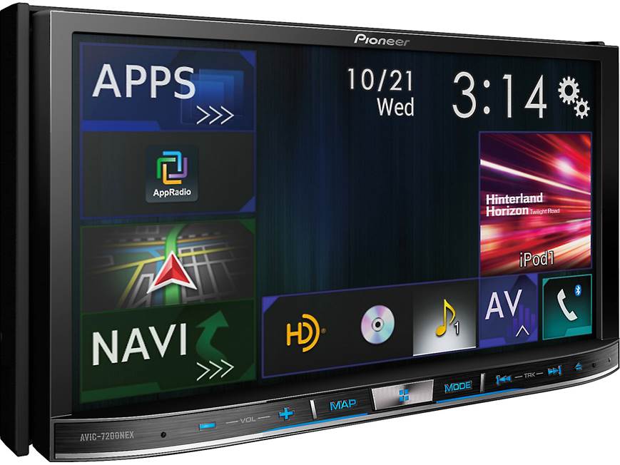 Pioneer AVIC-7200NEX Navigation receiver at Crutchfield
