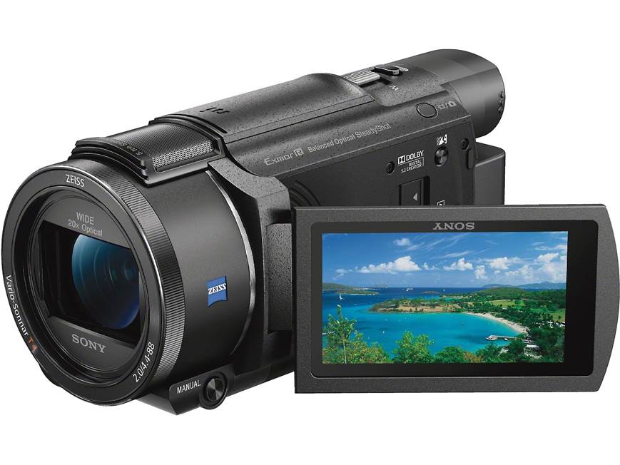Sony Handycam® FDR-AX53 4K Ultra HD camcorder with Wi-Fi® and 20X
