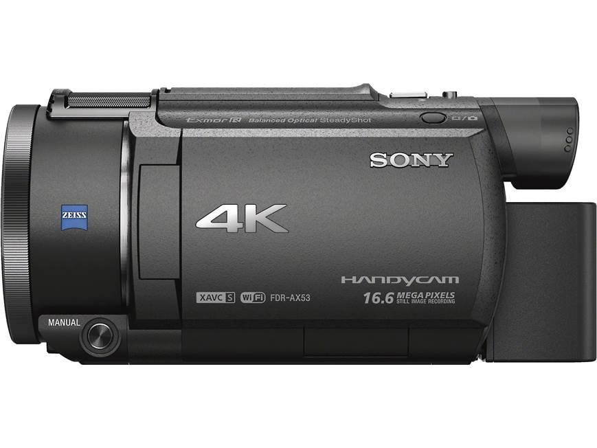 Sony Handycam® FDR-AX53 4K Ultra HD camcorder with Wi-Fi® and 20X