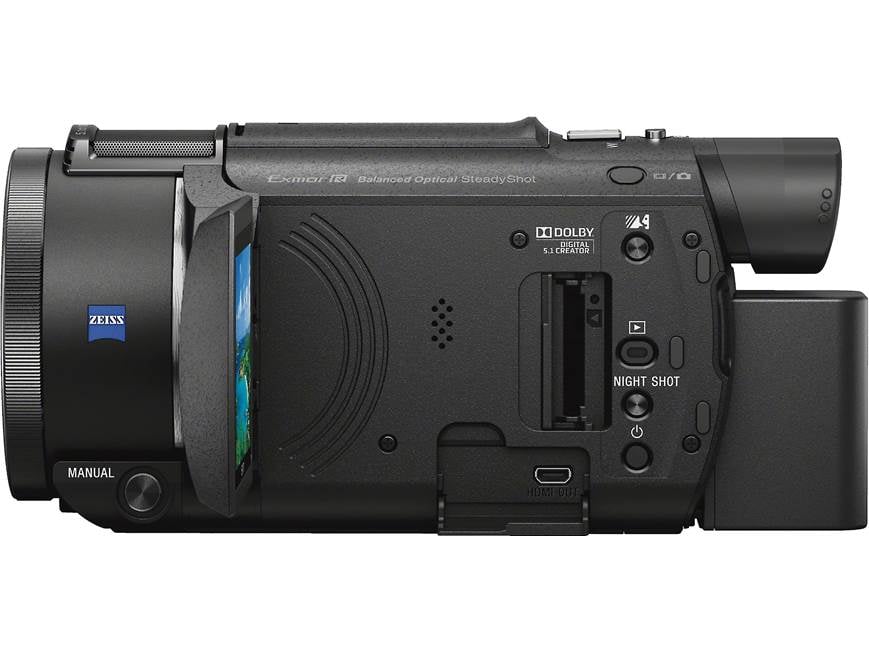 Sony Handycam® FDR-AX53 4K Ultra HD camcorder with Wi-Fi® and 20X