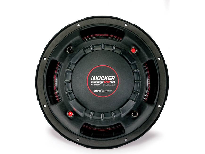 Kicker 43CVR104 CompVR Series 10