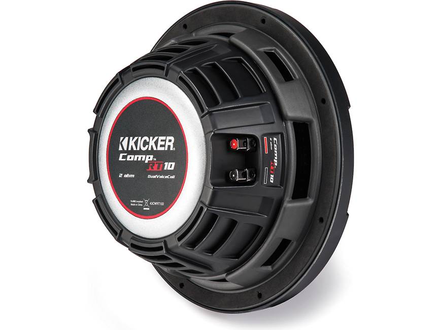 Kicker CompRT 43CWRT102 CompRT shallow-mount 10