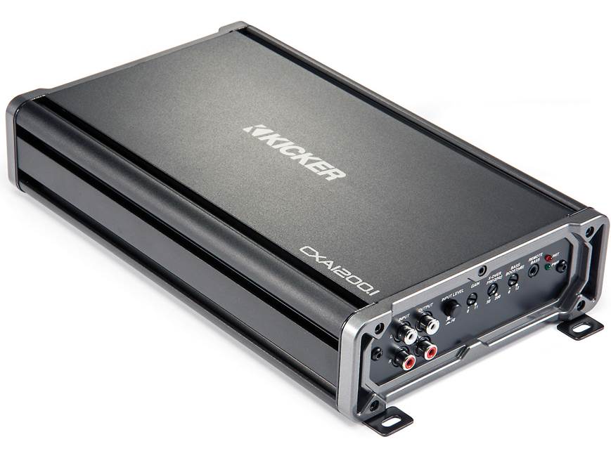 Kicker 43CXA1200.1 CX Series mono subwoofer amplifier — 1200 watts
