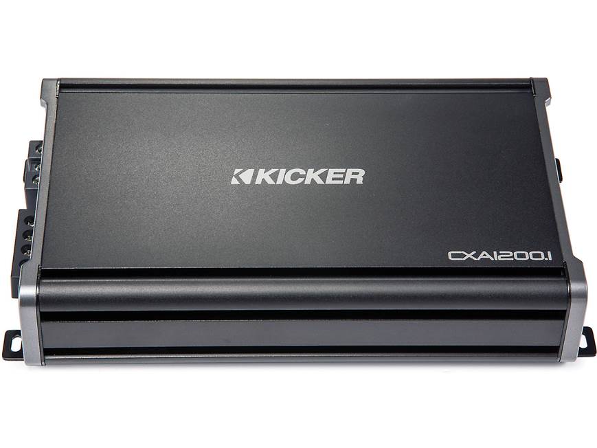 Kicker 43CXA1200.1 CX Series mono subwoofer amplifier — 1200 watts