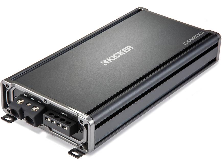 Kicker 43CXA1800.1 CX Series mono subwoofer amplifier — 1800 watts