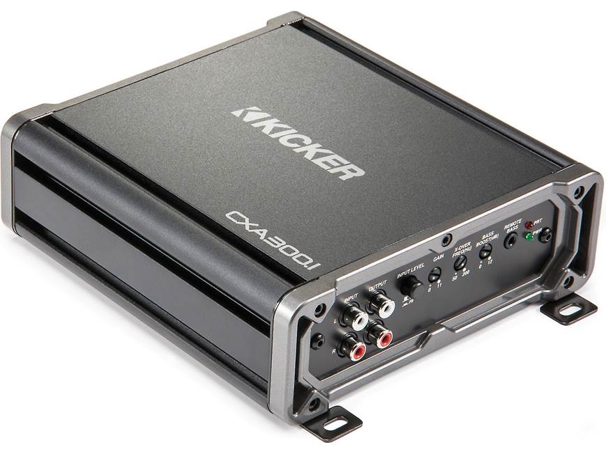 Kicker 43CXA300.1 CX Series mono subwoofer amplifier — 300 watts